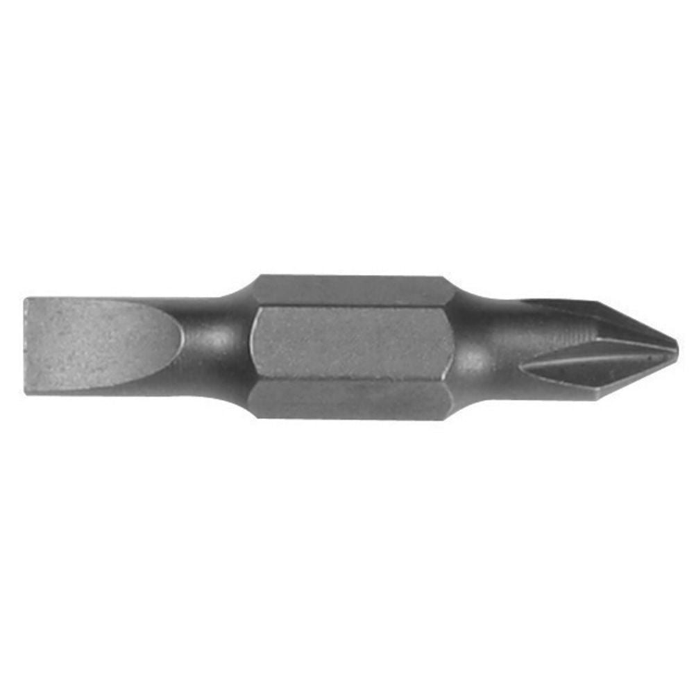 Replacement Bit. #1 Phillips, 3/16-Inch Slotted - Klein Tools