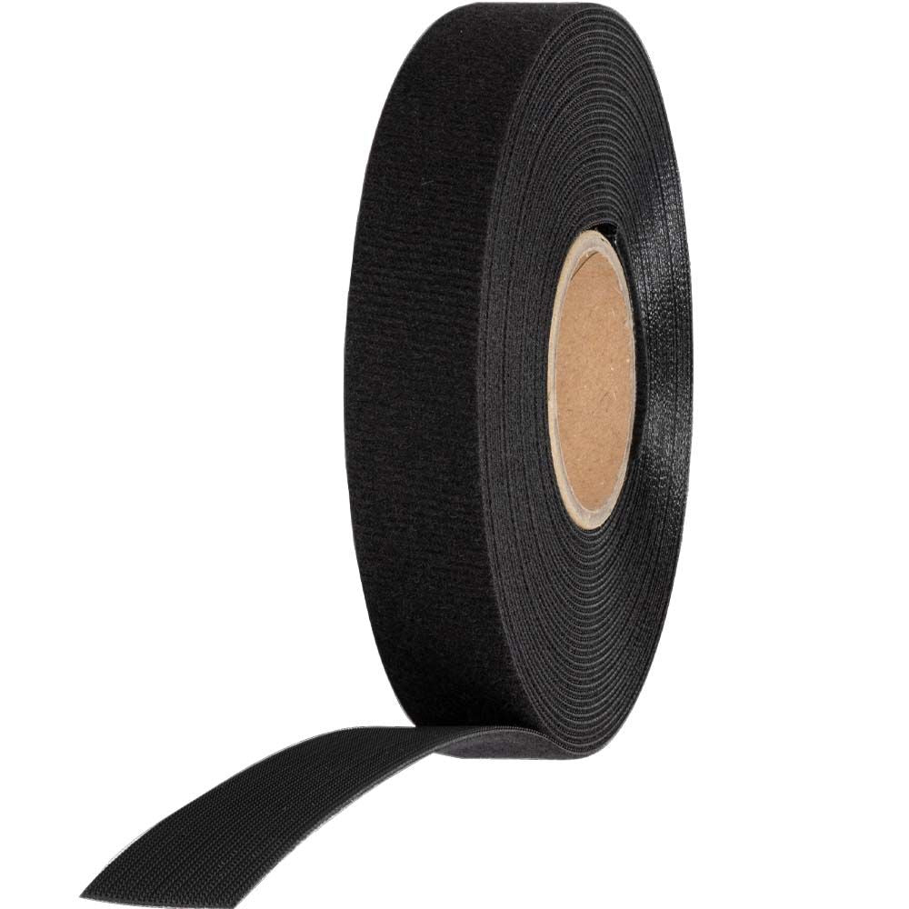 Hook and Loop Tape, 3/4-Inch, 25-Foot, Black, Custom Length Cable Ties - Klein Tools