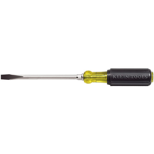 3/8-Inch Keystone Tip Screwdriver, Cushion Grip, 8-Inch - Klein Tools