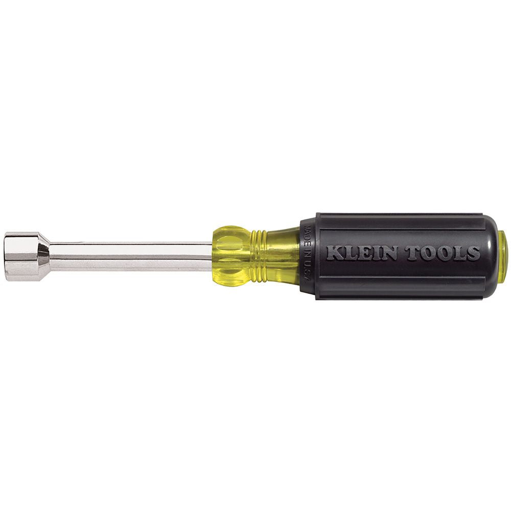 7/16-Inch Hollow Nut Driver, 3-Inch, Cushion-Grip - Klein Tools