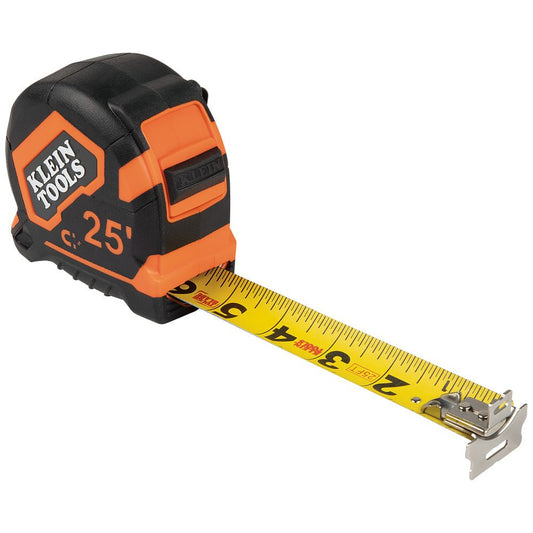 Tape Measure, 25-Foot Magnetic Double-Hook - Klein Tools