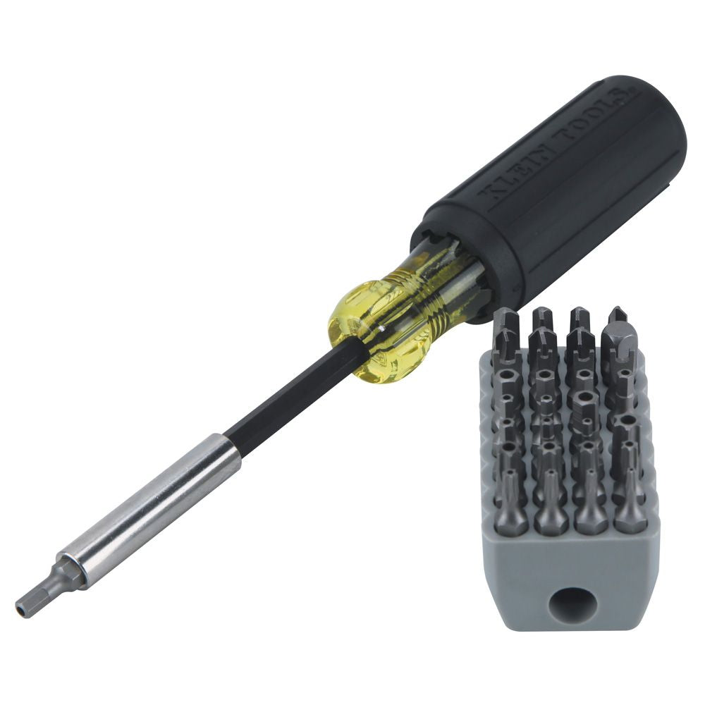 Magnetic Screwdriver with 32 Tamperproof Bits - Klein Tools