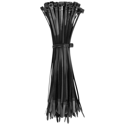 Cable Ties, Zip Ties, 50-Pound Tensile Strength, 7.75-Inch, Black - Klein Tools