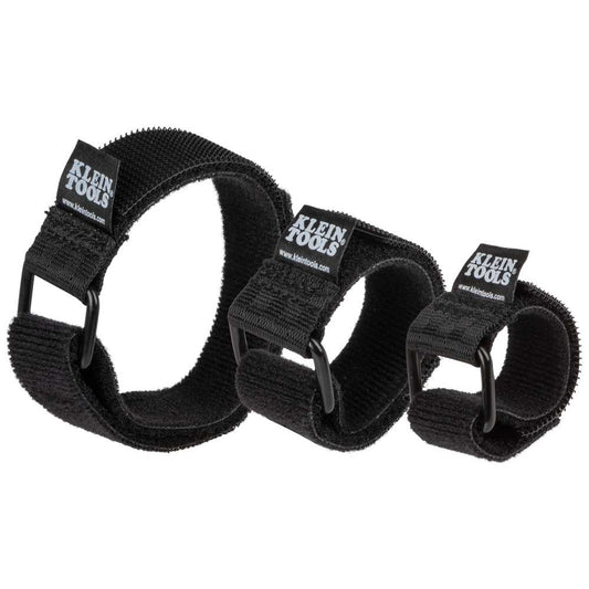 Hook and Loop Cinch Straps, 6-Inch, 8-Inch and 14-Inch Multi-Pack - Klein Tools