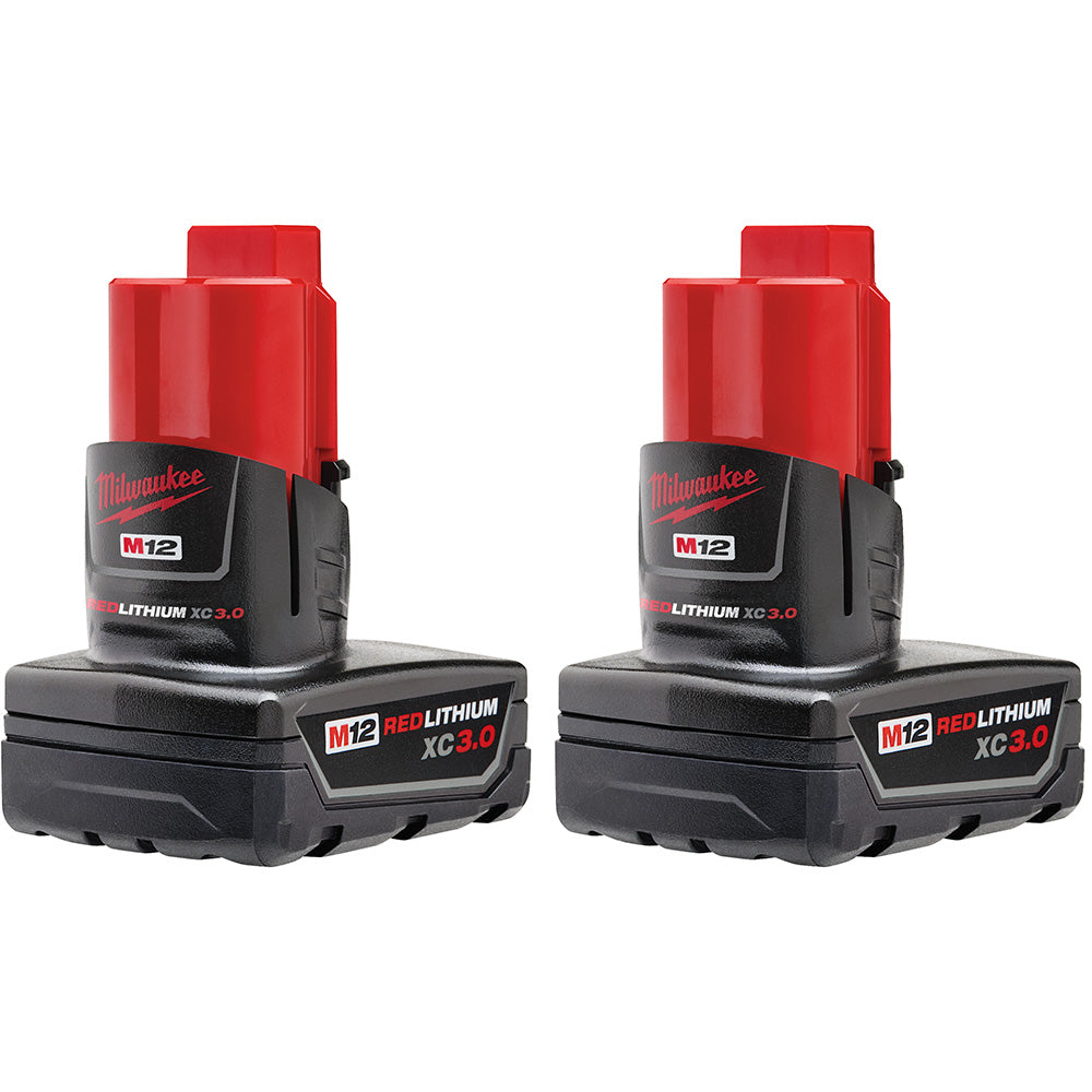 M12 REDLITHIUM™ XC Battery Two Pack - Milwaukee