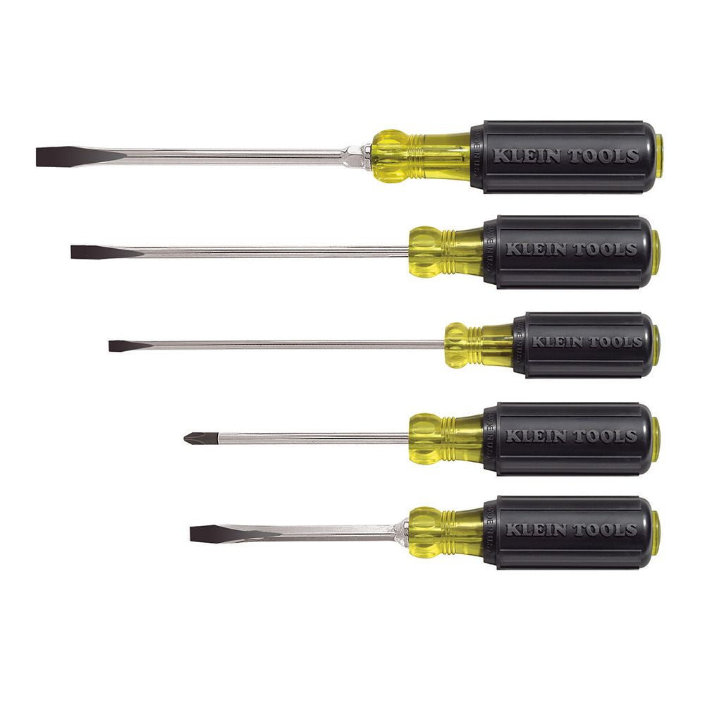 Screwdriver Set, Slotted and Phillips, 5-Piece - Klein Tools