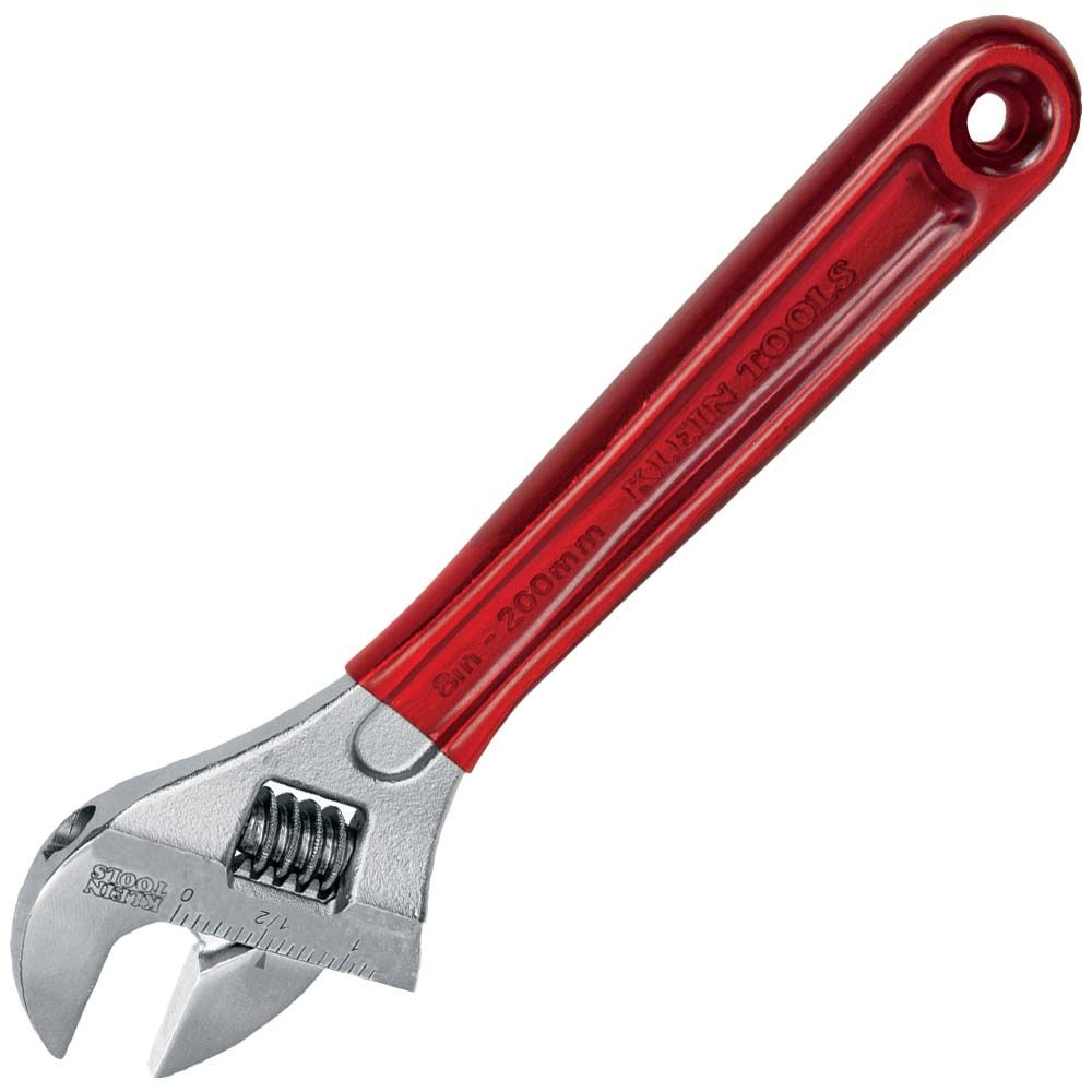 Adjustable Wrench, Extra Capacity 8-Inch - Klein Tools