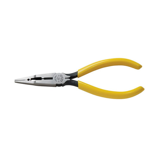 Pliers, Connector Crimping Needle Nose, 7-Inch - Klein Tools